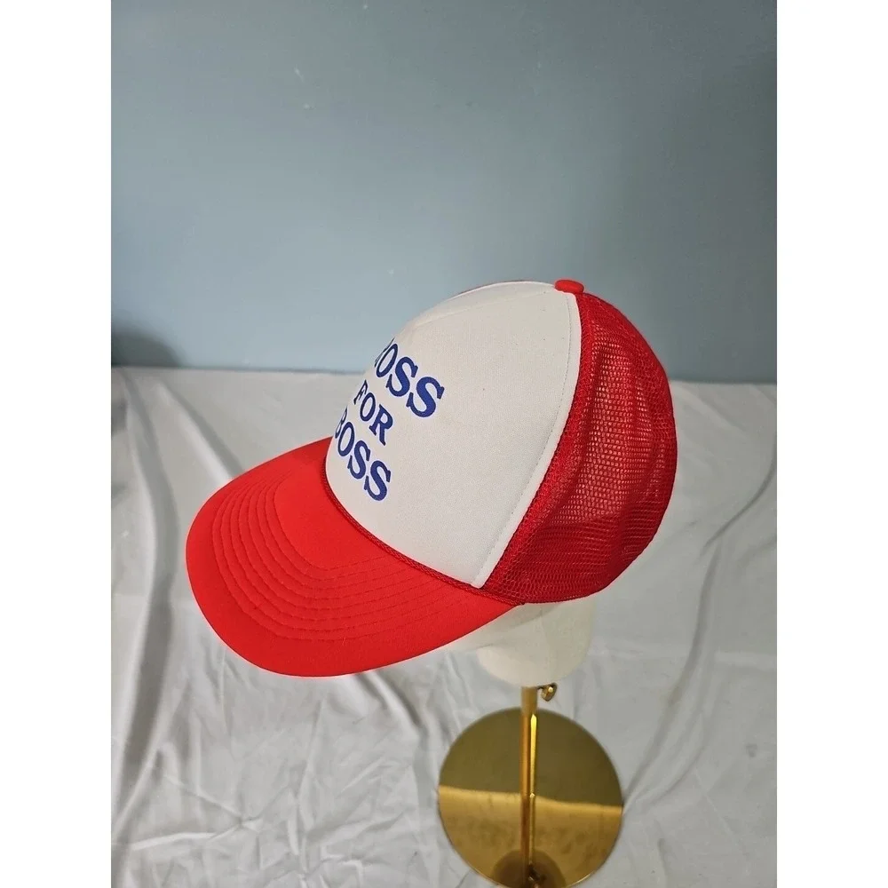 Otto Men Red Vintage Ross Perot for President Trucker Hat‎ Cap Ross for Boss